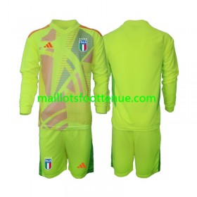 Maillot/Tenue Italie Gardien Enfant Domicile UEFA Euro 2024 Manche Longue
